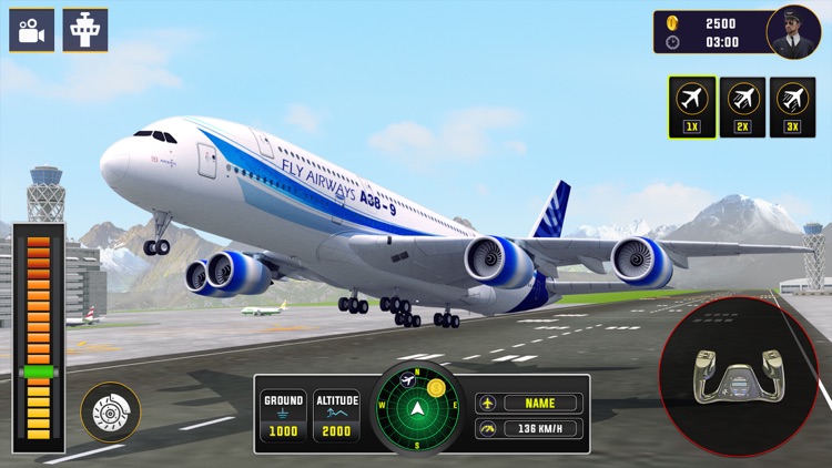 City Airplane Simulator Games screenshot-3