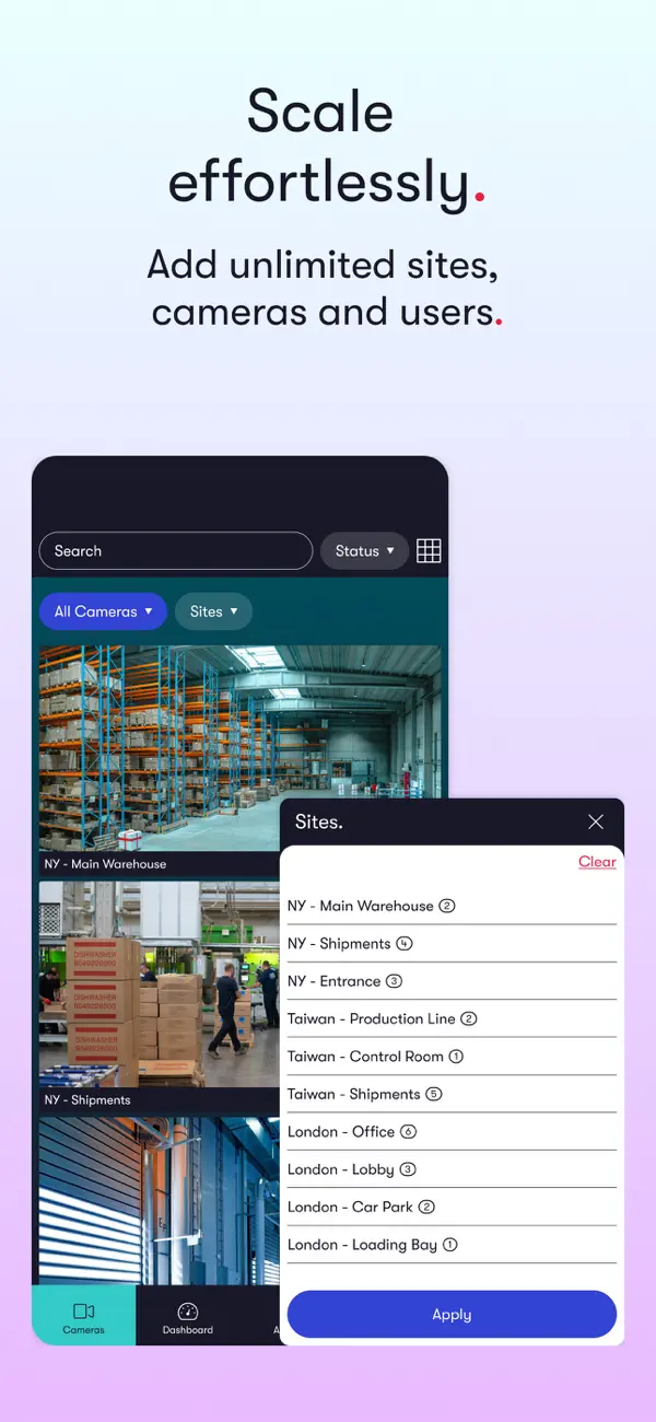 Screenshot #2 pour Videoloft: CCTV Camera Viewer