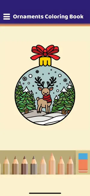 Ornaments Coloring Book screenshot 2