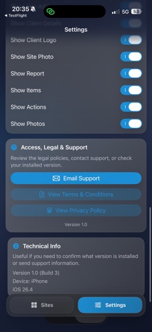 Site Survey Pro screenshot