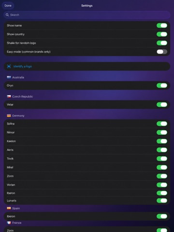 App screenshot