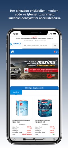 Akıncı Petrol B4B screenshot
