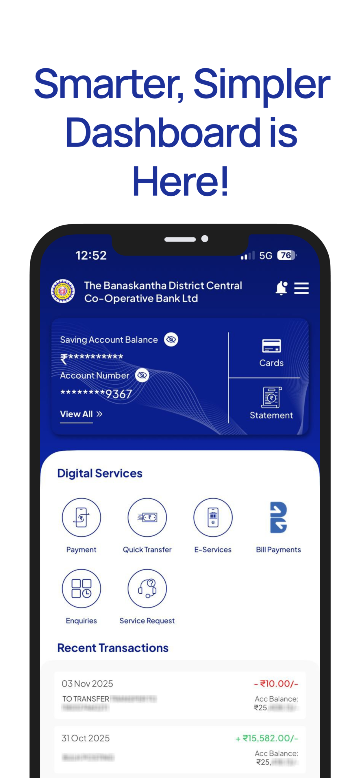 Banas Bank Mobile Banking