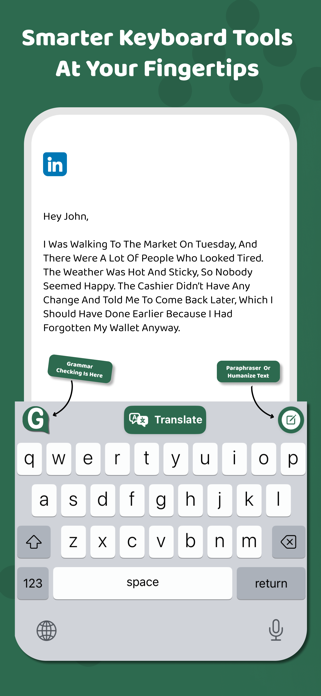 AI Keyboard - Grama Screenshot 3 of 10