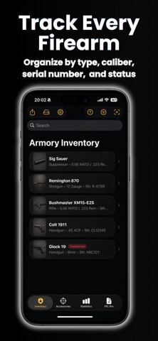 Armory Inventory screenshot