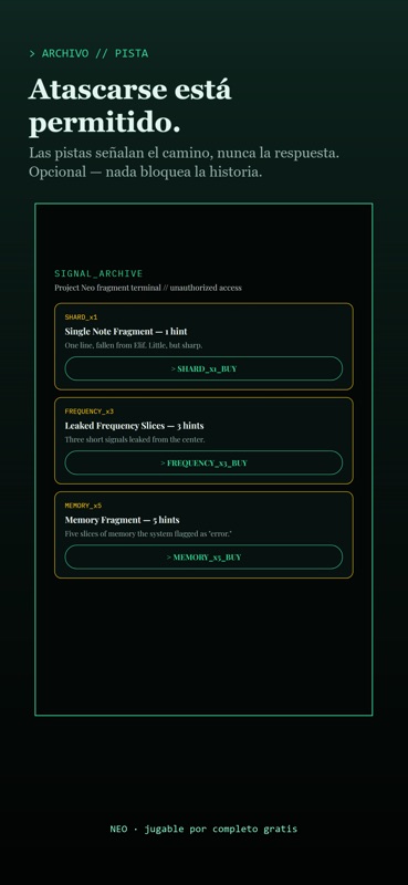 NEO: Historia Interactiva screenshot 5