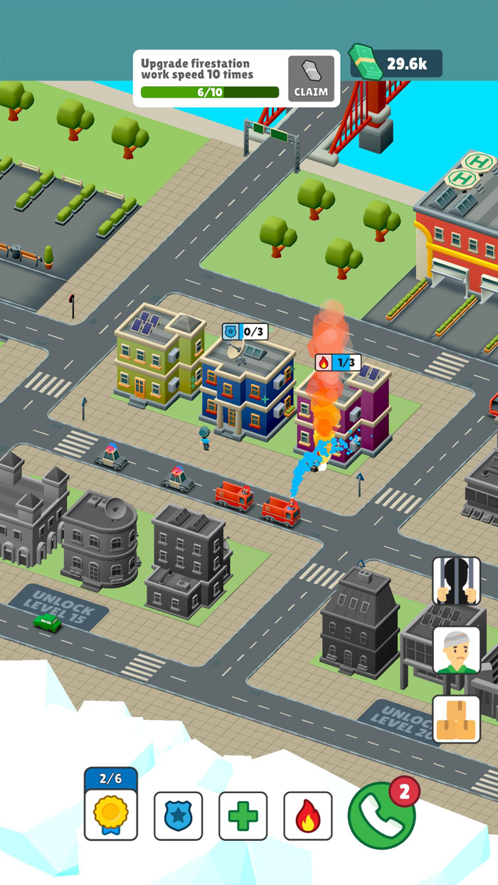 911 Emergency Idle Tycoon