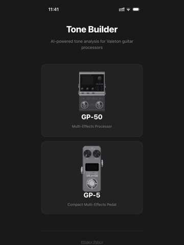 App screenshot