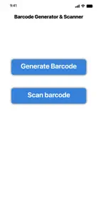 Barcode Generator + Scanner screenshot #1 for iPhone