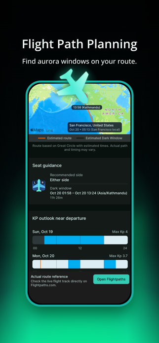 Aurora Eos: KP Alert Forecast Screenshot 6 of 7