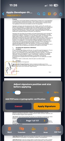 PDFnano: PDF Editor and Reader Screenshot 4 of 10