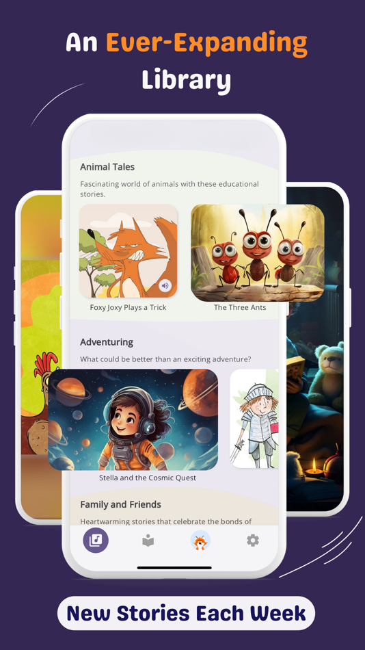 #8. FoxStoria: Kids Library Tales (iOS) By: The Silly Bugs LLC