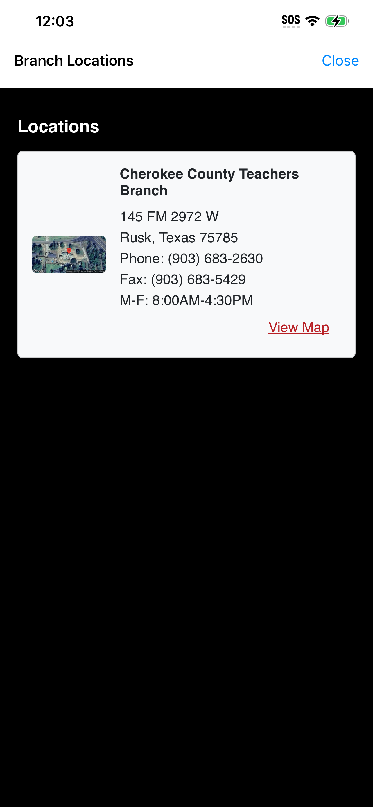 Cherokee County Teachers FCU screenshot 5