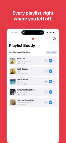 Playlist Buddy Screenshot 1 of 3