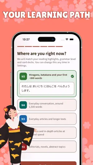 Jareads - Learn Japanese screenshot 4