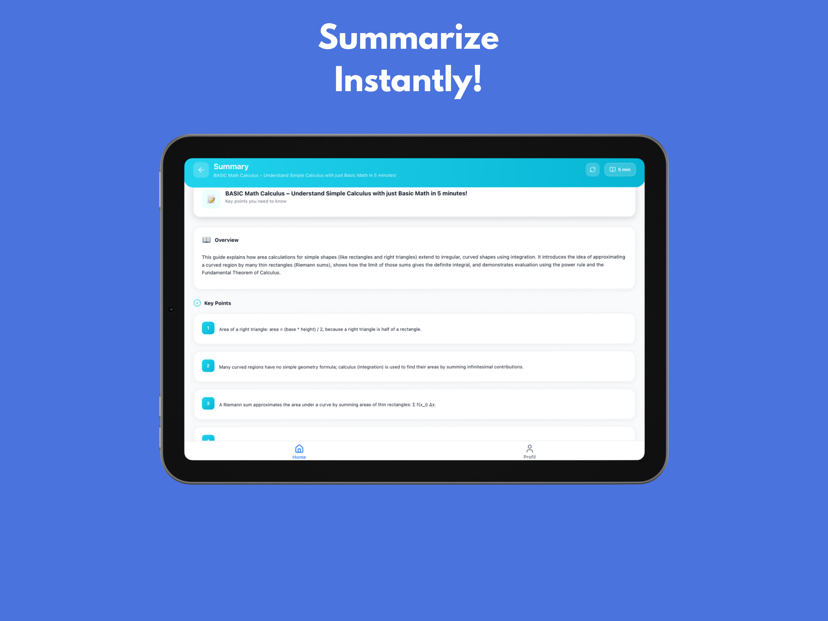 Curiosity – AI Study Tools screenshot 10