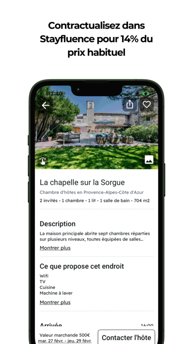 Stayfluence Screenshot