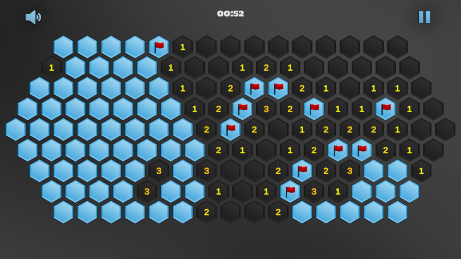 #2. HexSweeper (iOS) Podle: Alan Watton
