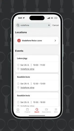 Vodafone KVIFF Guide screenshot 3