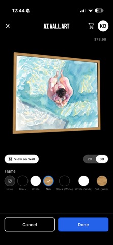 AI Wall Art – Art & AR Preview screenshot