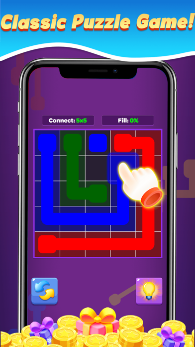 Color Line Puzzle-Dot Link Screenshot