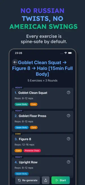 Kettlebell EMOM screenshot 3