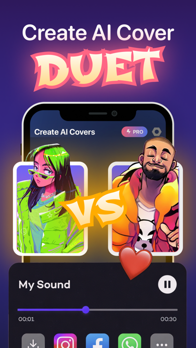 Meowsic: AI Music & Song Cover Screenshot
