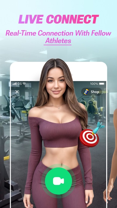 Adult Video Chat Live Fitness Screenshot