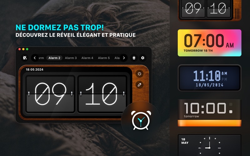 Screenshot #1 pour Réveil & Horloge: Alarm Clock