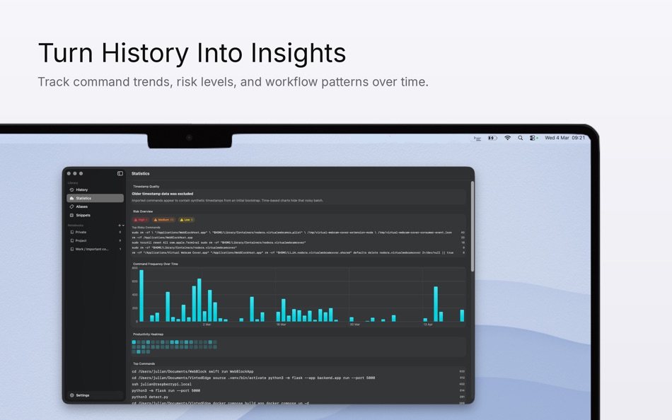 #3. Terminal Manager (macOS) بواسطة: Julian Buursink