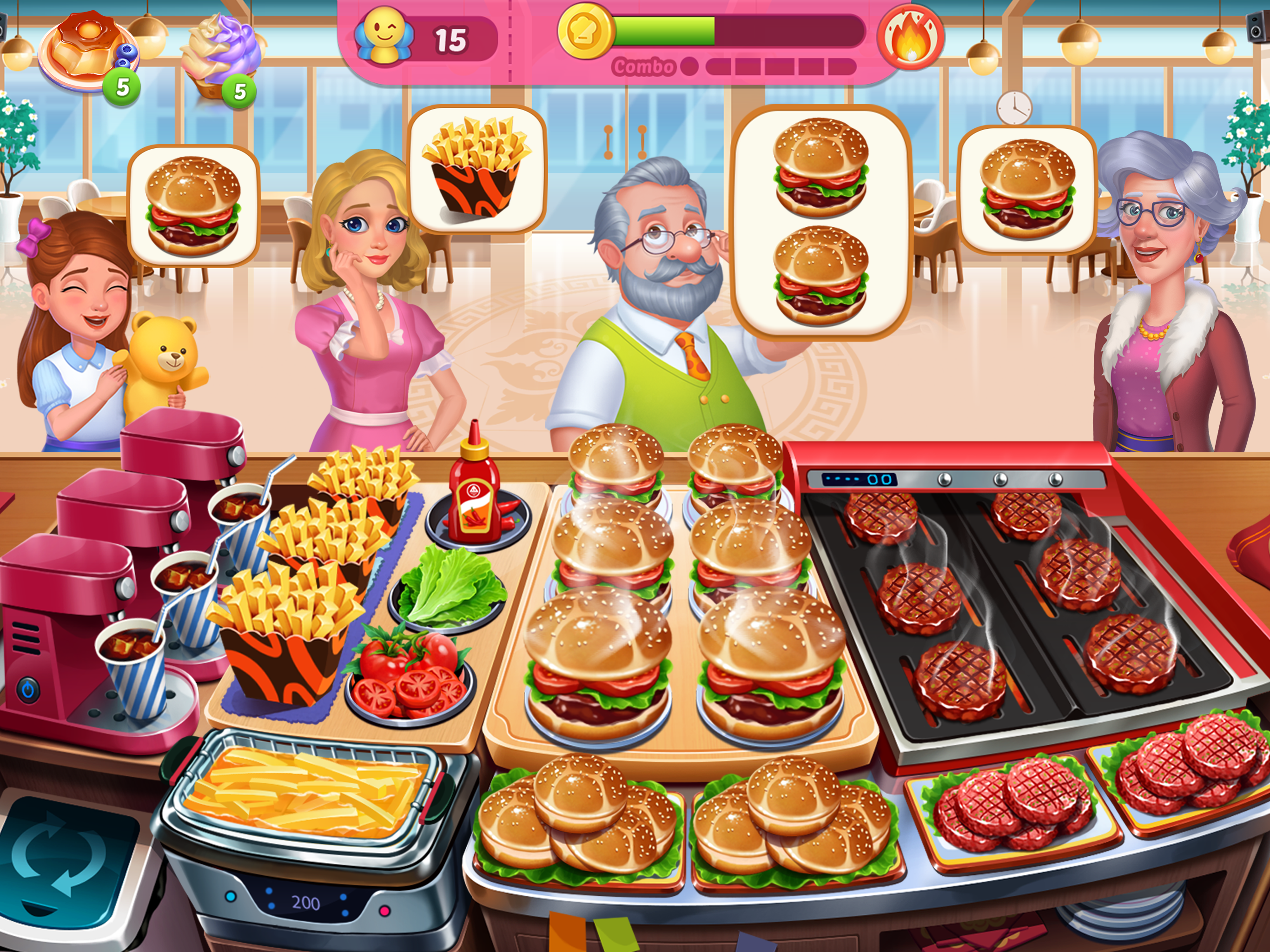 Delicious Island: Cooking game