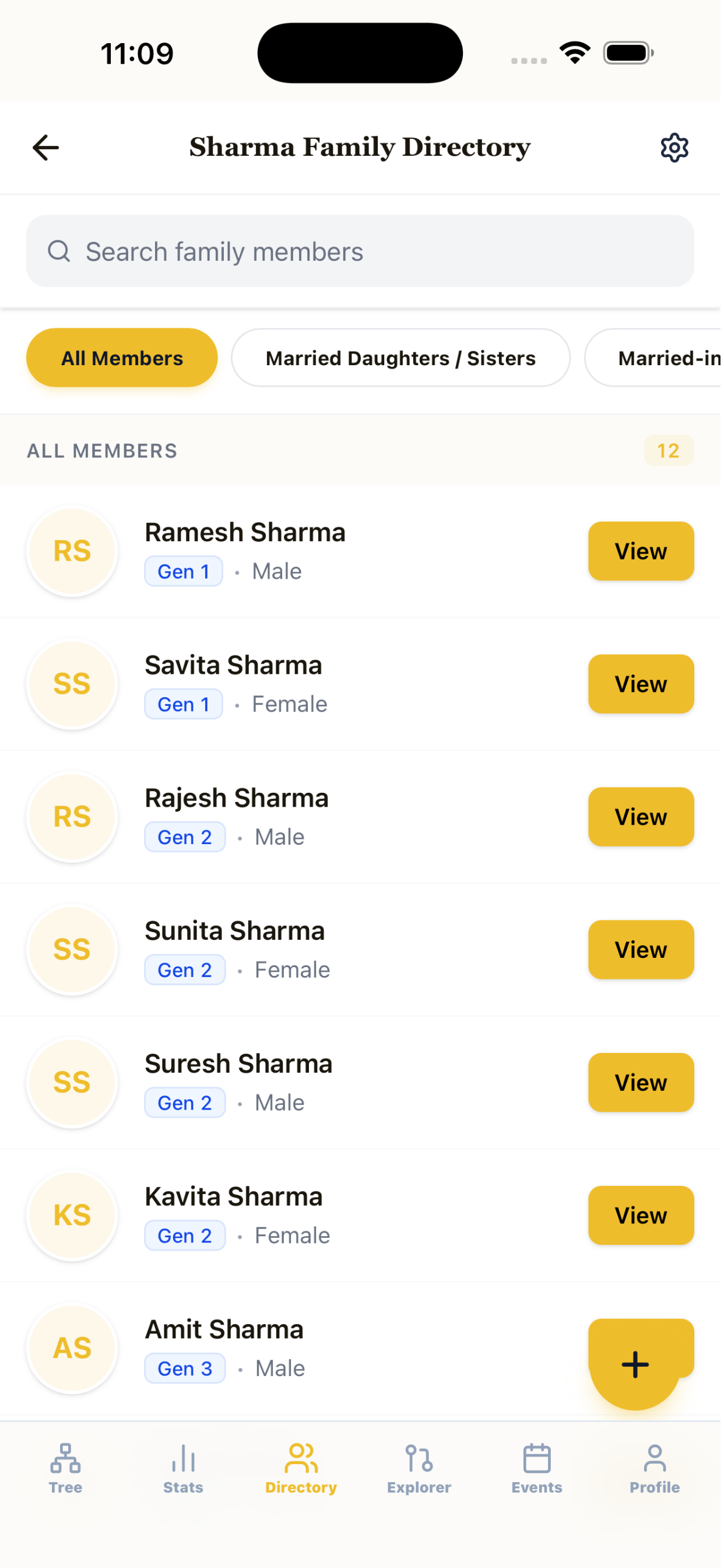 Family Tree - Vamshadhara screenshot 4