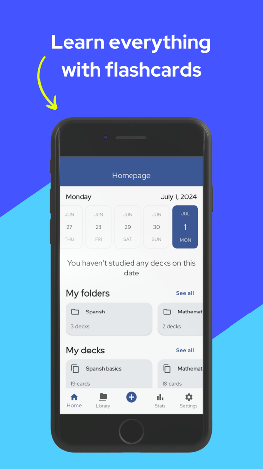#2. Flashcards: AI note cards (iOS) 게시자: Stefano Tasinato
