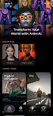 ANIM AI: Image&Video Generator Screenshot 1 of 3