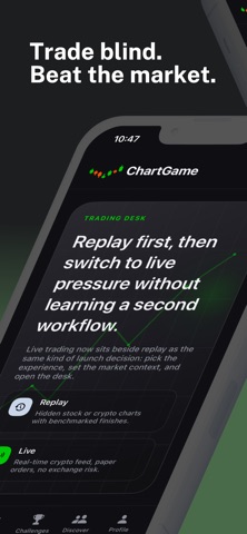 ChartGame - Trading Simulator Screenshot 1 of 5