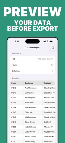CSV to Excel: Spreadsheet Pro Screenshot 2 of 4