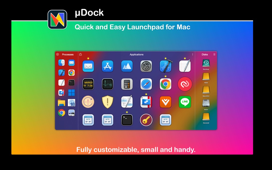 #1. uDock (macOS) 由: Grzegorz Staszczyk