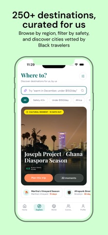 ROAM BLK - Black Travel Guide screenshot
