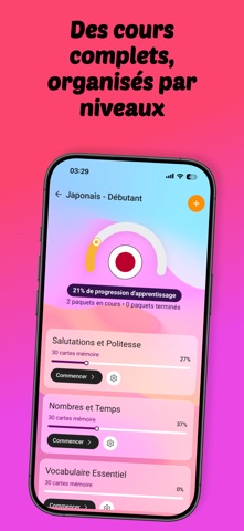 Iori Flashcards : Langues iPhone screenshot 3