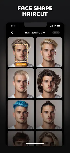 FaceLab: Face Age, Hair Filter iPhone screenshot 2