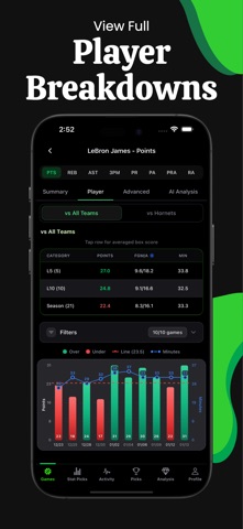 Stat Pick: Player Props & AI screenshot