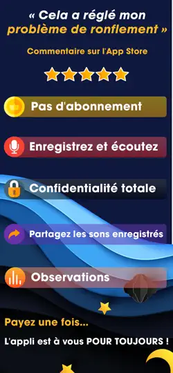 Capture d'écran de AutoSnore: Appli Ronflement sur iPhone 3
