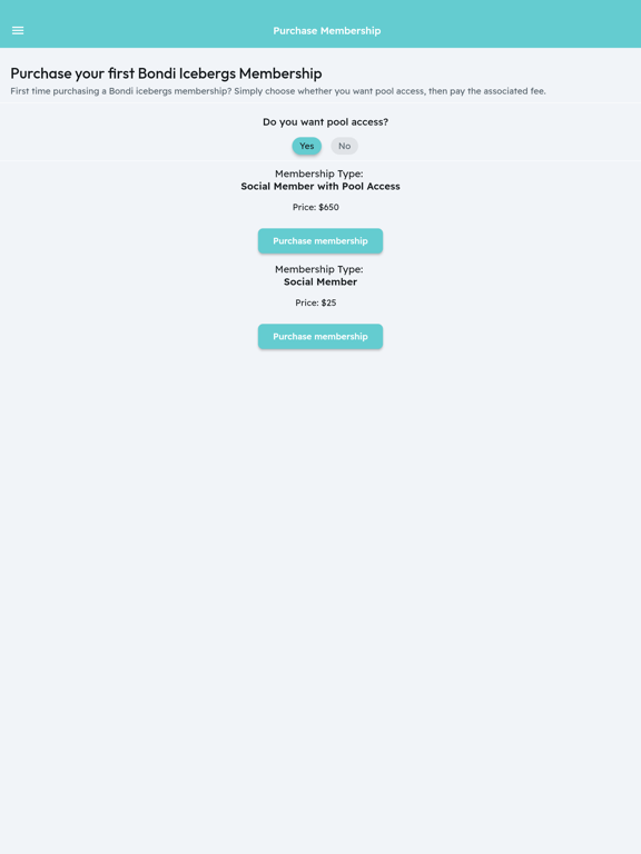 Screenshot #5 pour Bondi Icebergs Members App