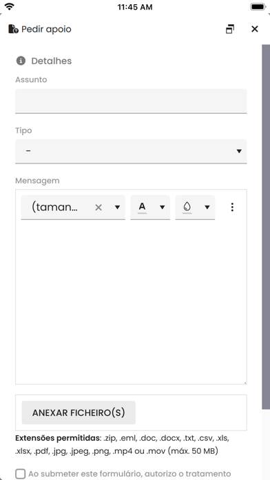 App screenshot