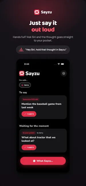 Sayzu: Remember to Say It screenshot 1