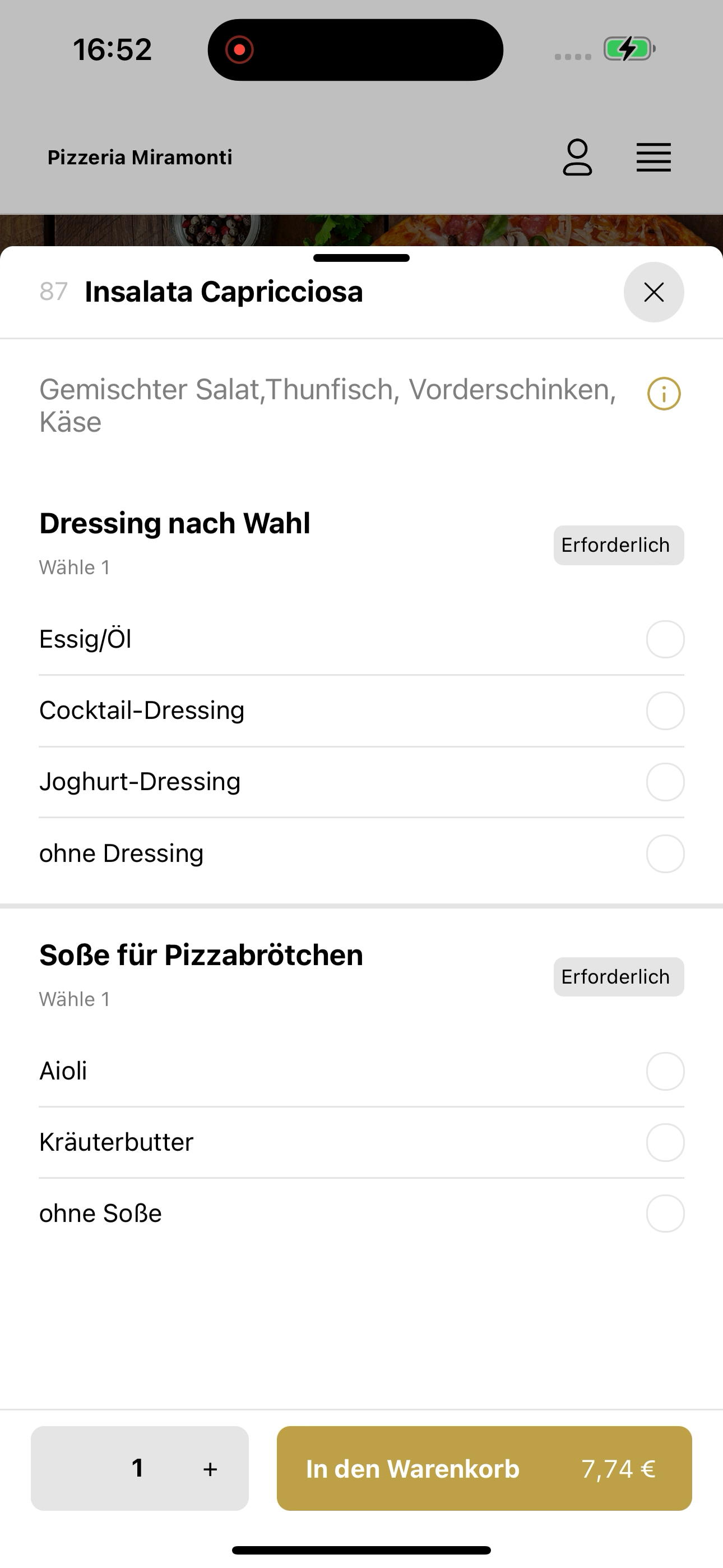Pizzeria Miramonti screenshot 8