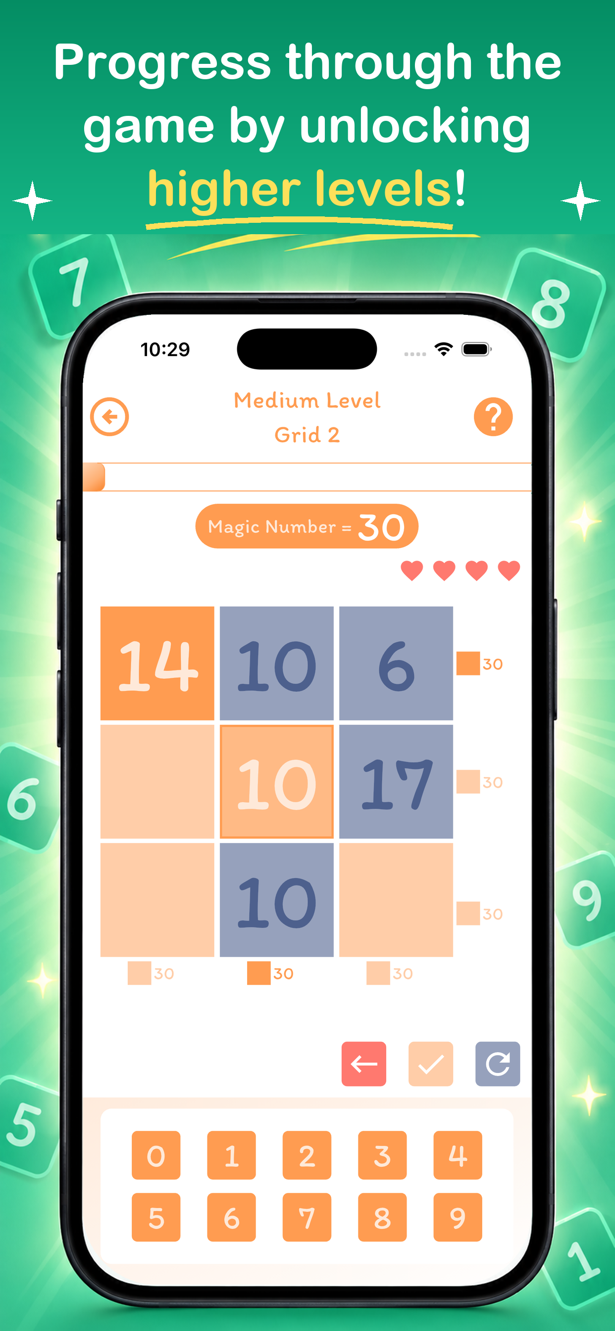 Magic Square : Math Grid screenshot 2