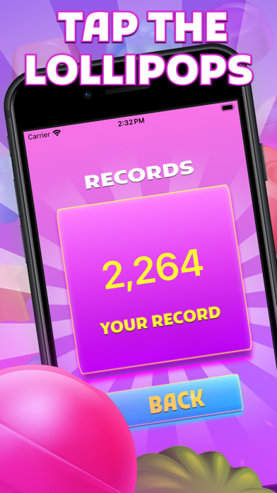 Sweet Click: Catch Lollipops Screenshot