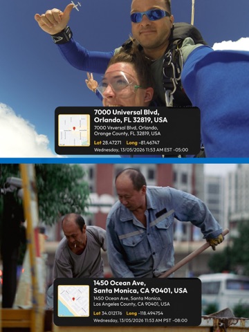 GPS Map Camera - Timestamp‎ iPad screenshot