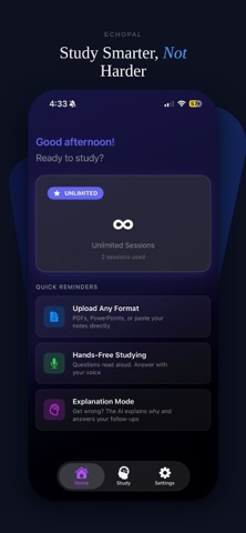 EchoPal: Study by Voice Screenshot 1 of 6